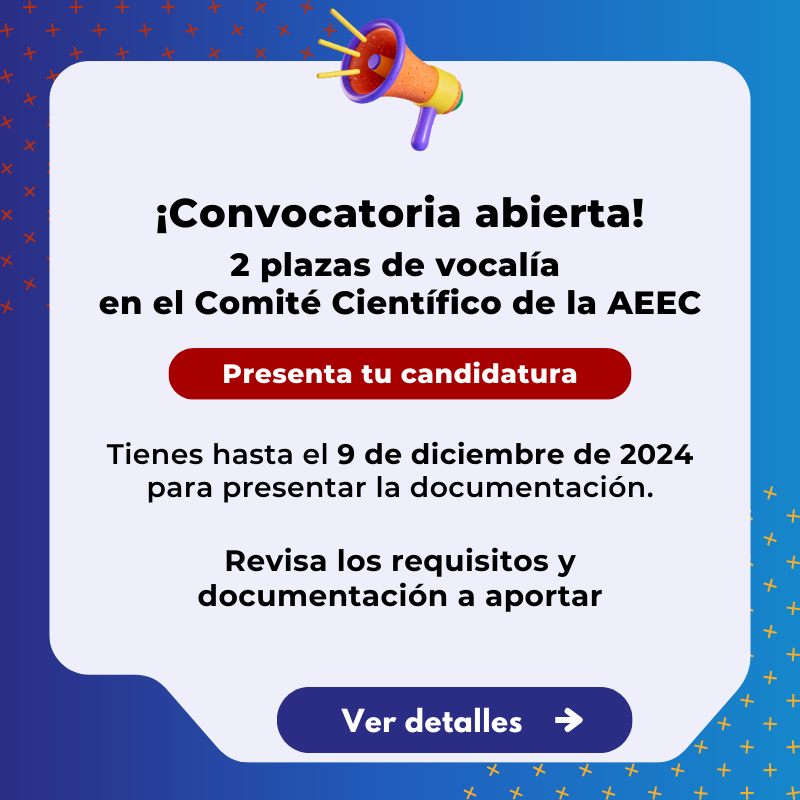 Convocatoria vocalías comité científico AEEC