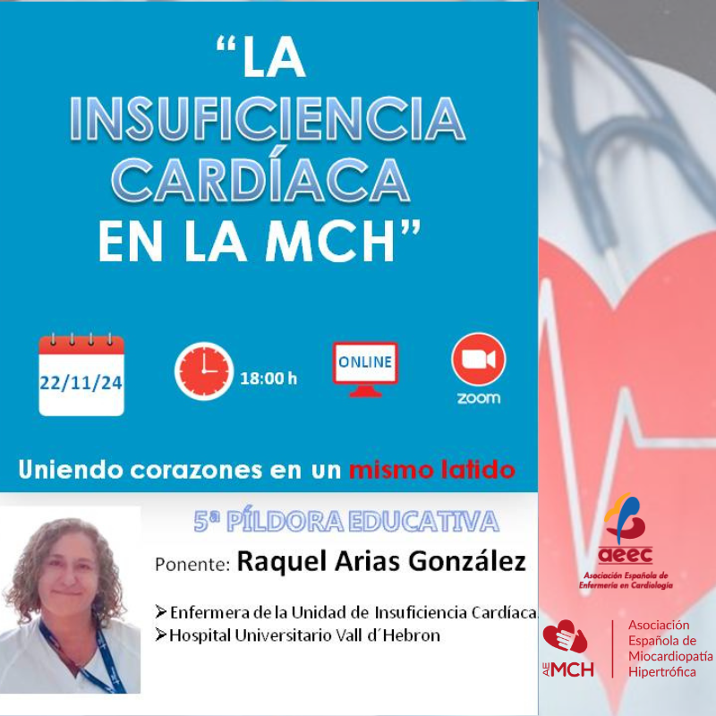 Pildora informativa: La insuficiencia cardiaca en la MCH