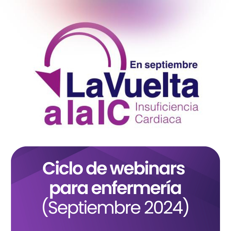 La vuelta a la IC: webinars en septiembre sobre Insuficiencia Cardiaca